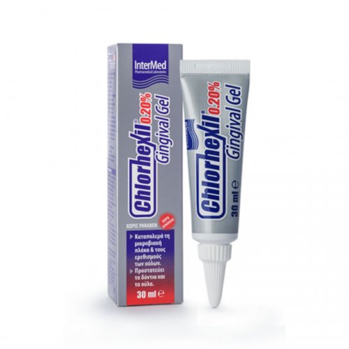 Intermed Chlorhexil® 0.20% Gel Αντισηπτική Στοματική Γέλη, 30 ml